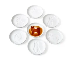 Other^MIYA Company Sauce Dish Cat Sitting